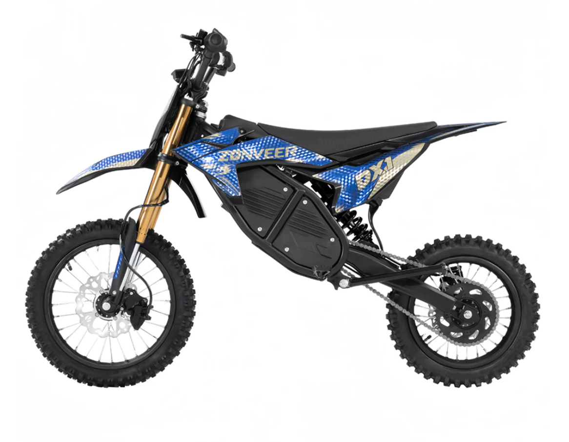 Electric dirt bike-style cover image for beginners